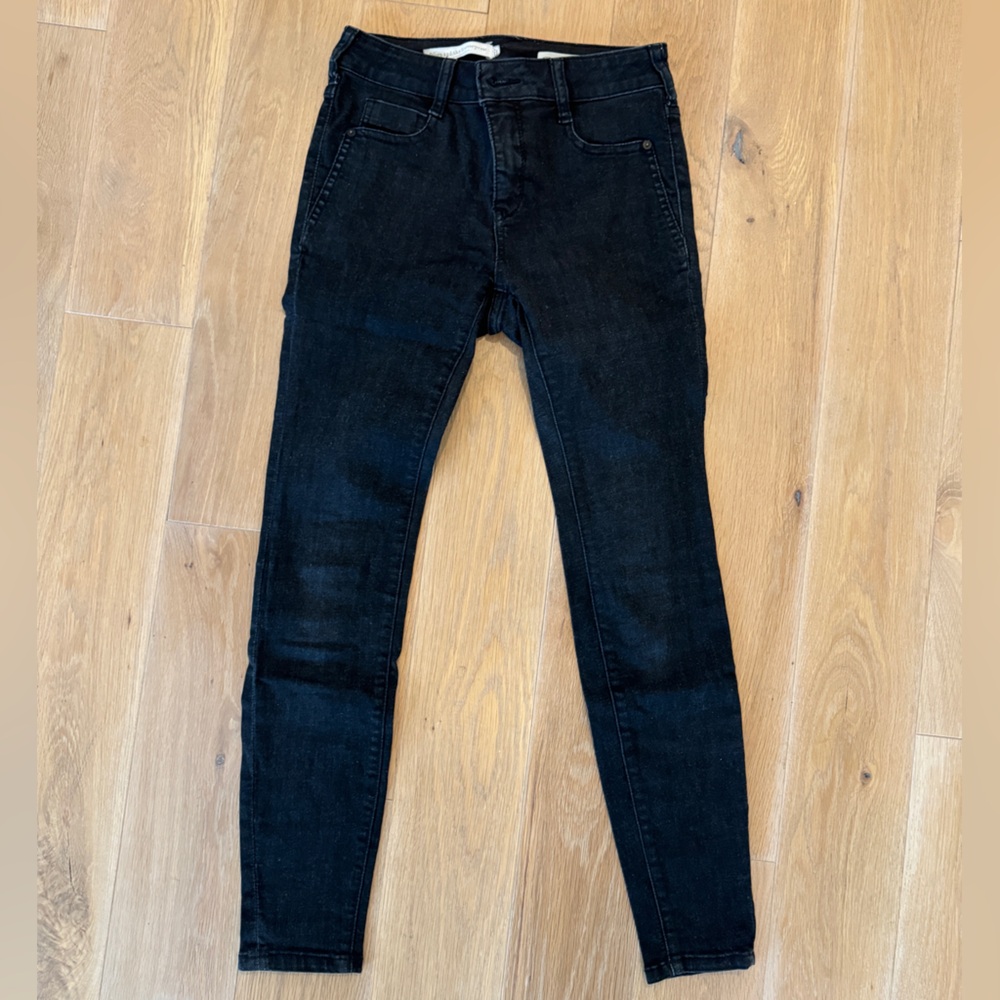 Anthropologie | Pilcro and the Letterpress high rise denim leggings sz25